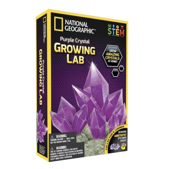 COPY - NEW National Geographic Growing Lab, Purple Crystal Birthday Gift - Picture 2 of 2